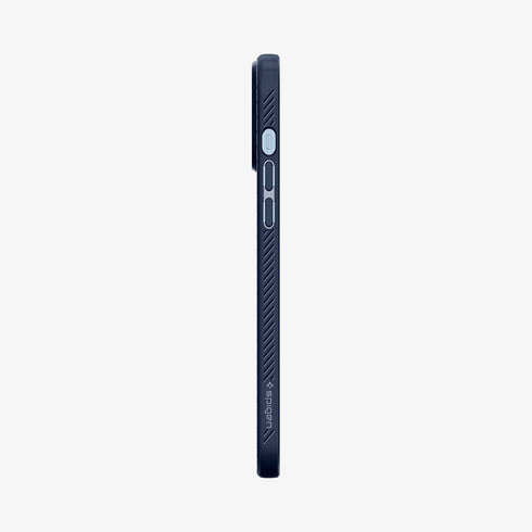 ACS03201 - iPhone 13 Pro Max Case Liquid Air in matte black showing the back